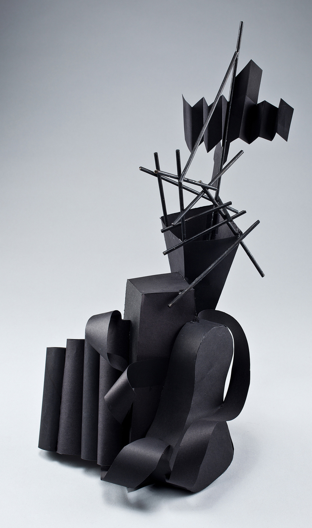 sunyoungna - For the final step, taking the images from the second drawing I made the sculpture of mixture of sounds which will make unique melody.