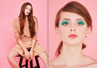 Junko Komada MAKE UP& HAIR - Lucys magazine warm talks