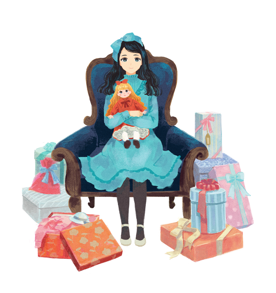 イラスト原画　怪奇の国の住人「フクロウ女」 ふくろう擬人化 ゆらま - Illustrations ART street