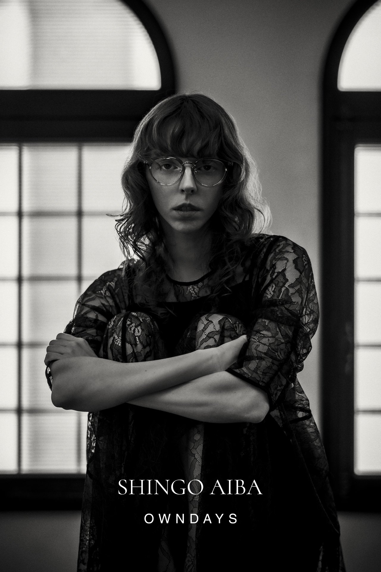 SHINGO AIBA × OWNDAYS オーバーサイズボストン SHINGO AIBA × OWNDAYS EYEWEAR COLLECTION | メガネ通販の