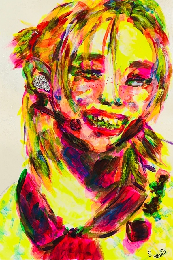 Saya's little hands with descriptions - Saya's little hands