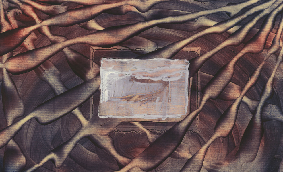 《梦渔夫》(Dream The fisherman) 17x25cm 2020