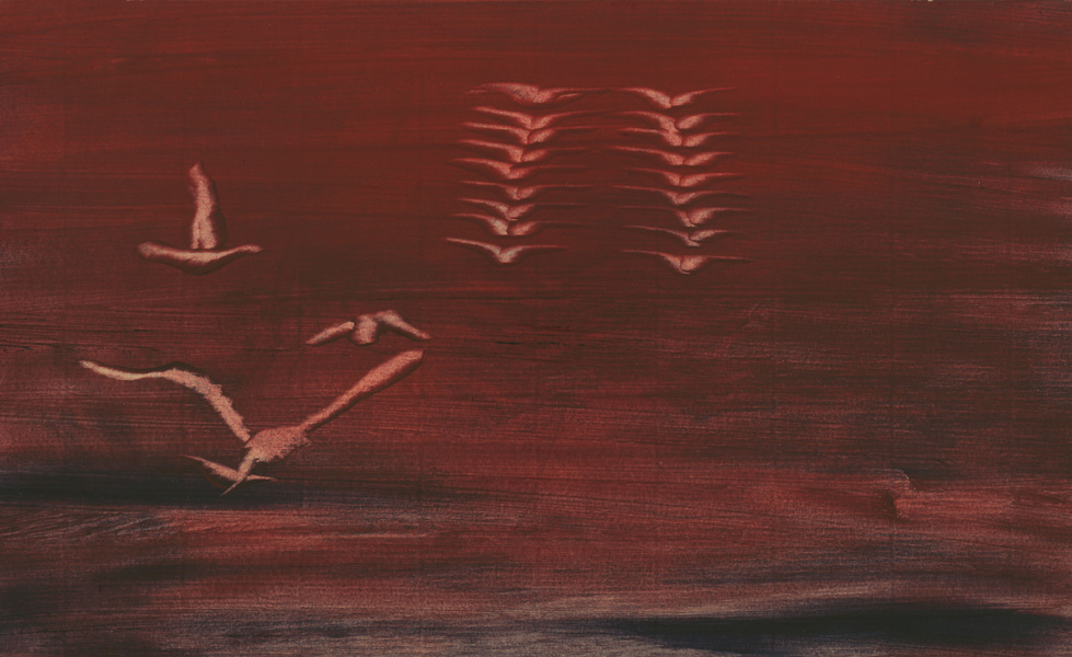 《梦朝海》(Dream sunrise sea) 17x25cm 2020