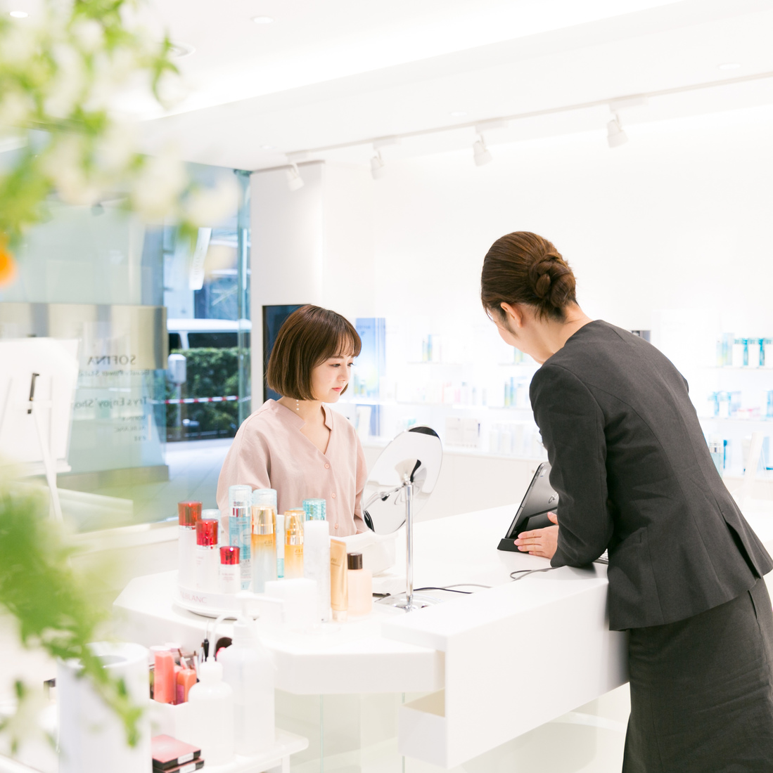 花王ソフィーナ ビューティーパワーステーション様 店舗撮影 Spring